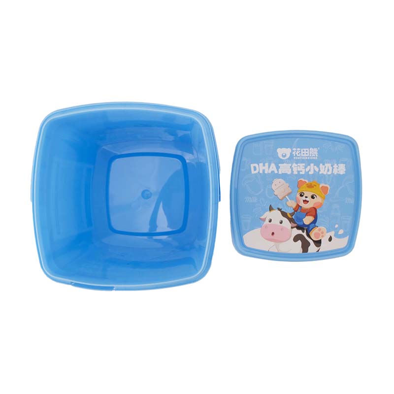 PP IML Plastic Airtight Square Bucket
