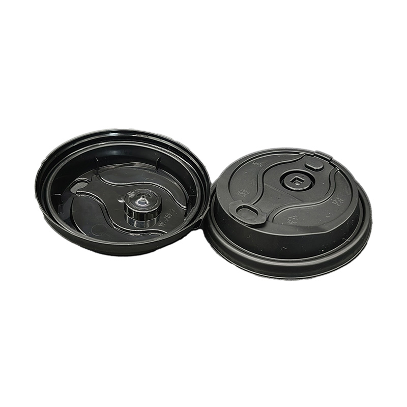 PP Plastic Flat Lid for Bubble Tea Cup