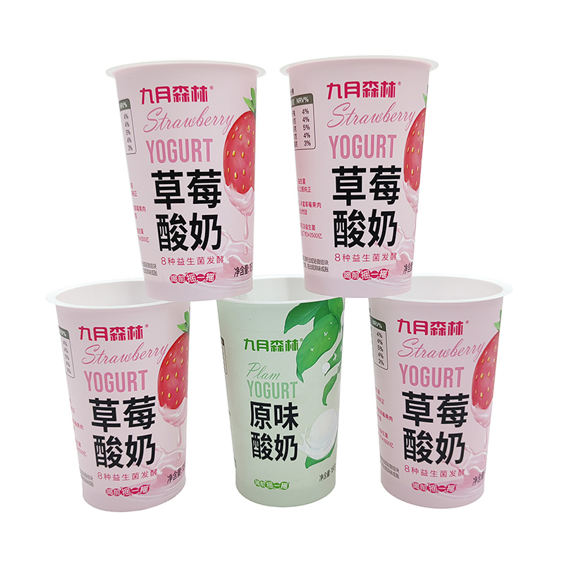 PP Plastic Ice Cream Cup Yogurt Container