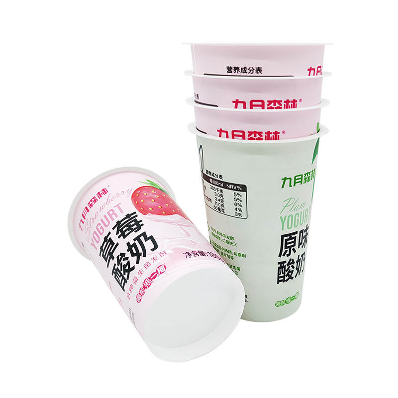 PP Plastic Ice Cream Cup Yogurt Container
