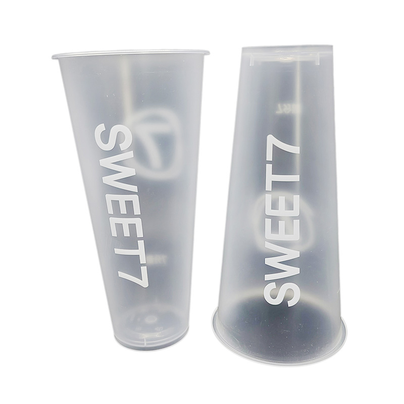 PP Plastic Injection Molding Iced Coffee Cup