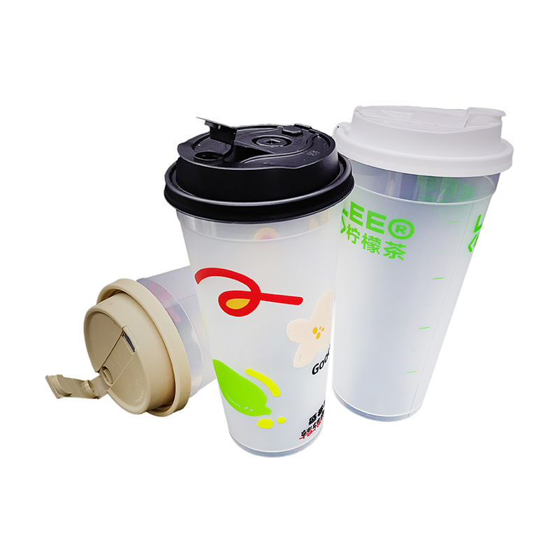 PP Plastic Milk Cup In Mold Label
